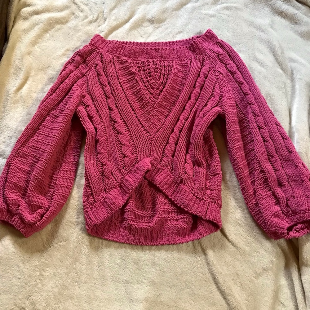 Pink Comfy Sweater 🎀